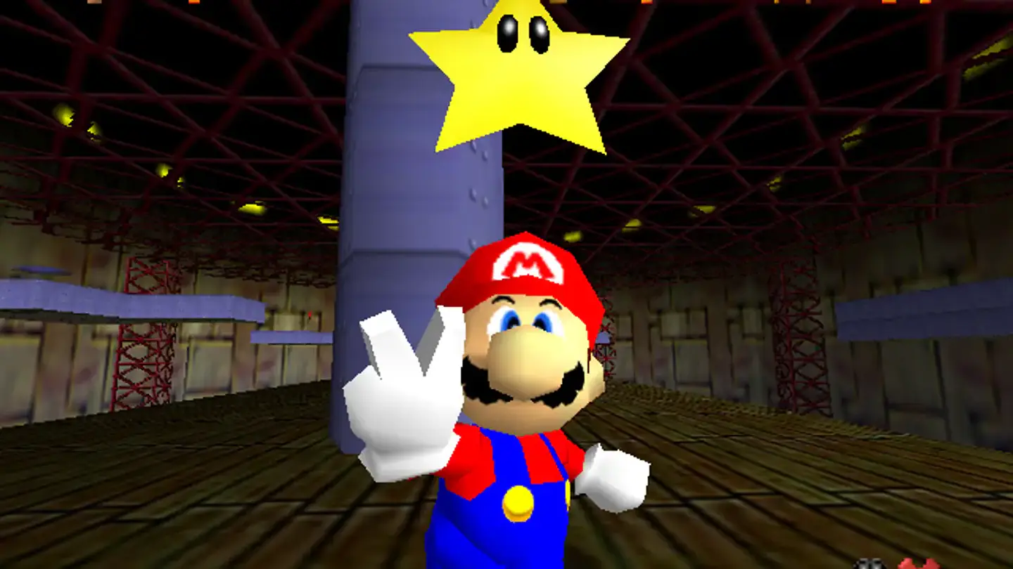 Mario 64 en caja 2