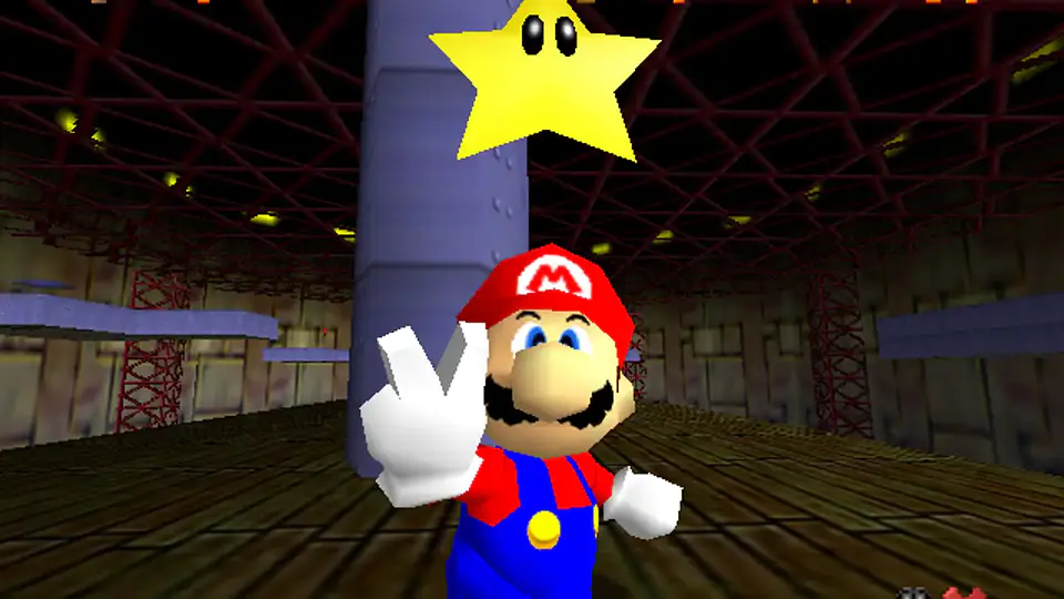 Mario 64 en caja 2