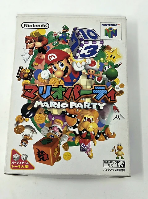 Mario party 64 en caja