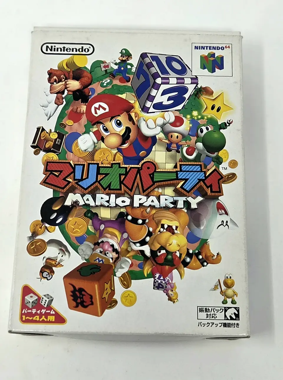 Mario party 64 en caja 1