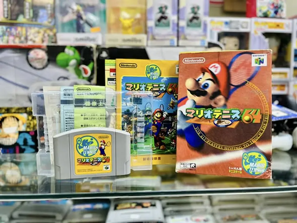 Mario Tenis 64 en caja 2