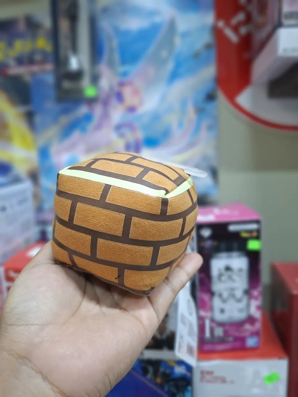Peluche ladrillo Mario 2