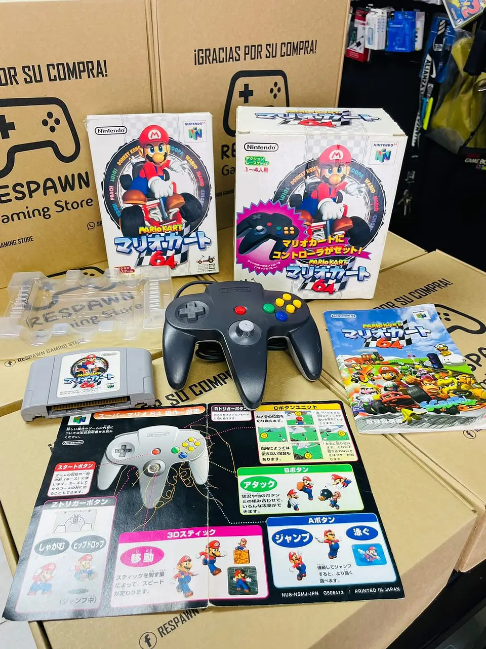 Bundle Mario kart 64 + mando 1