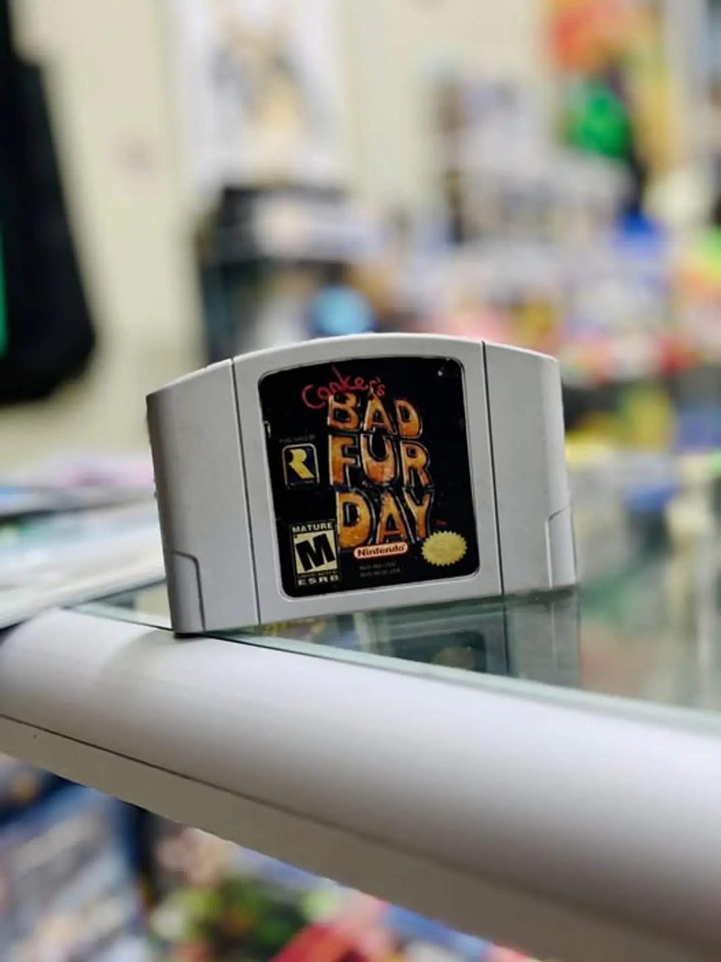 Conker bad fur day original + caja repro 1