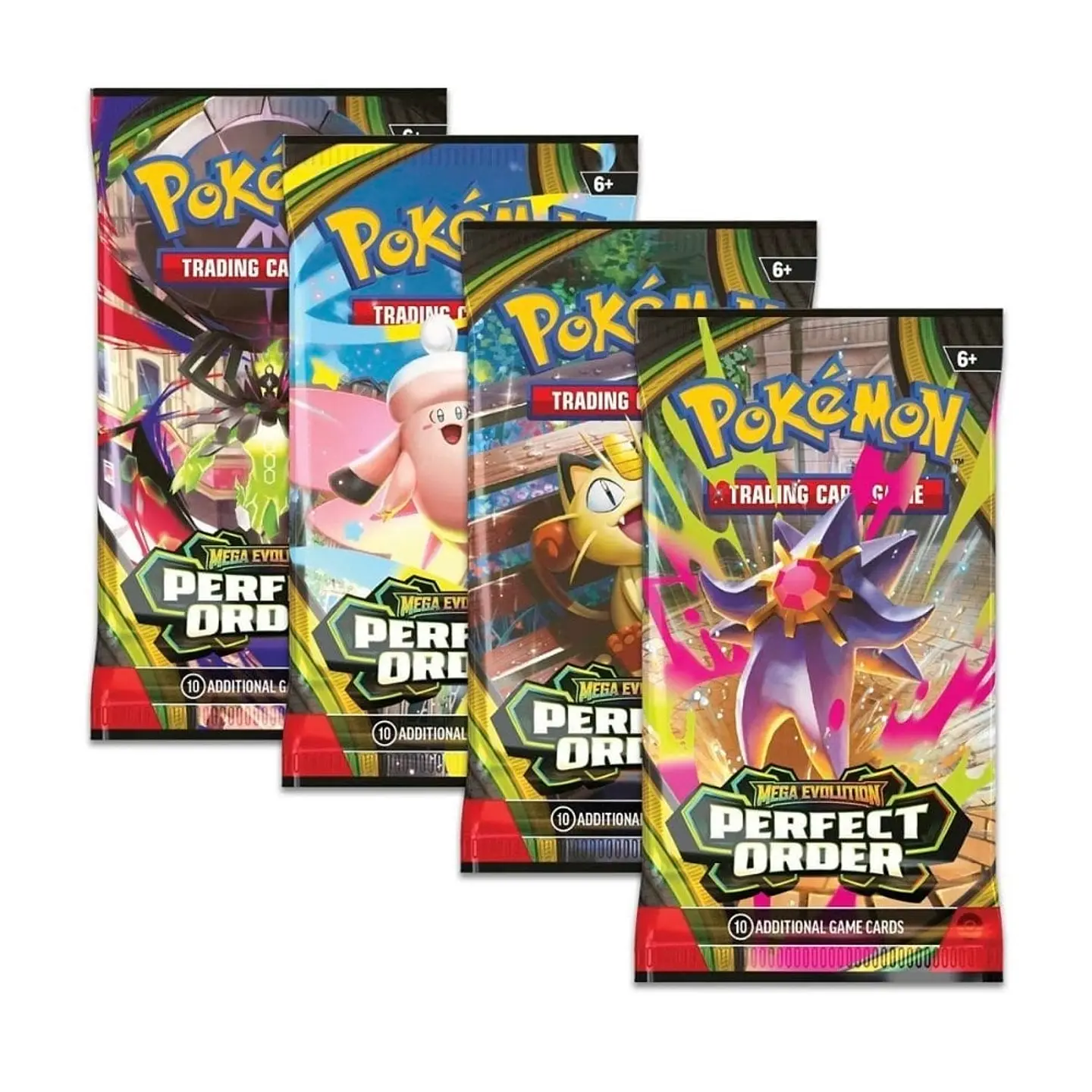 Cartas Pokemon perfect order 1