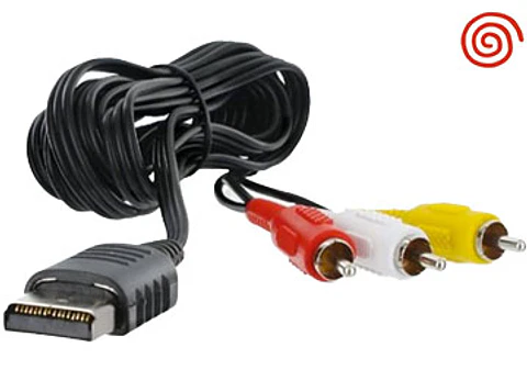 Cables av dreamcast