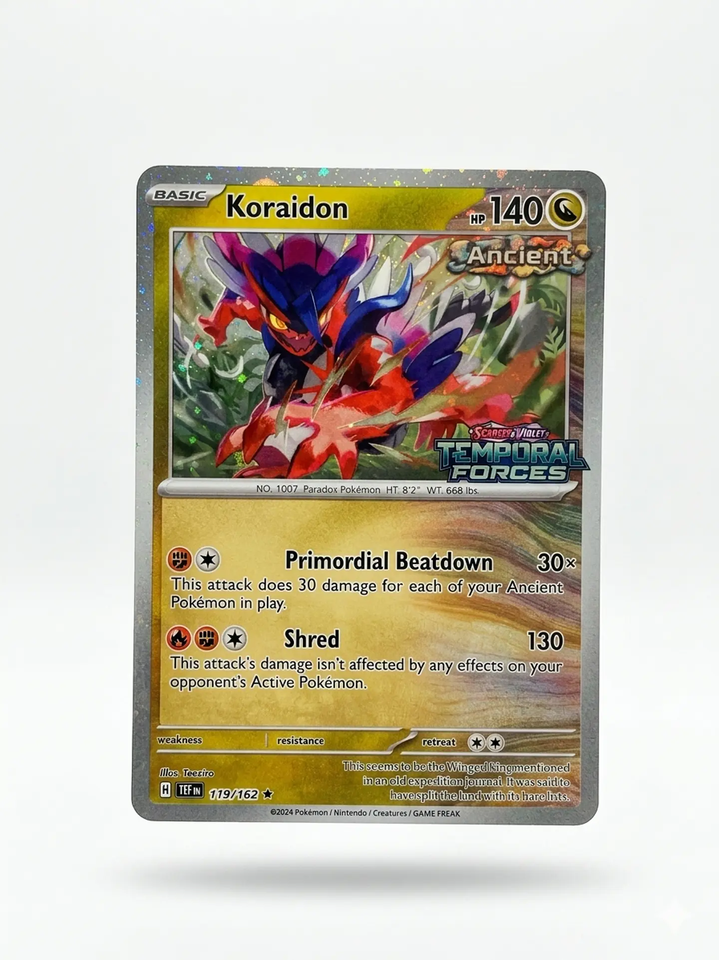 Carta especial koraidon 2
