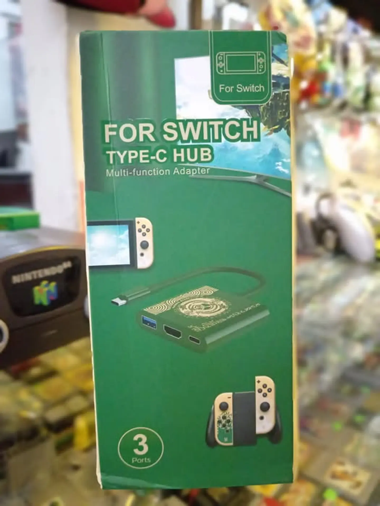 Dock portatil para switch 3