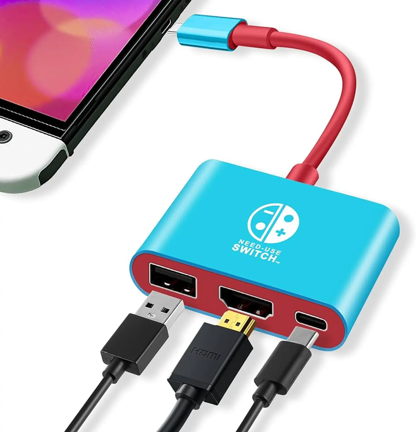 Dock portatil para switch 2
