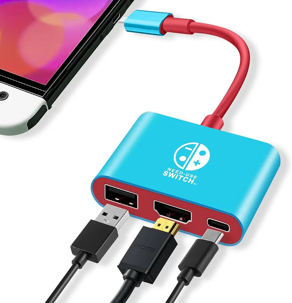 Dock portatil para switch 2