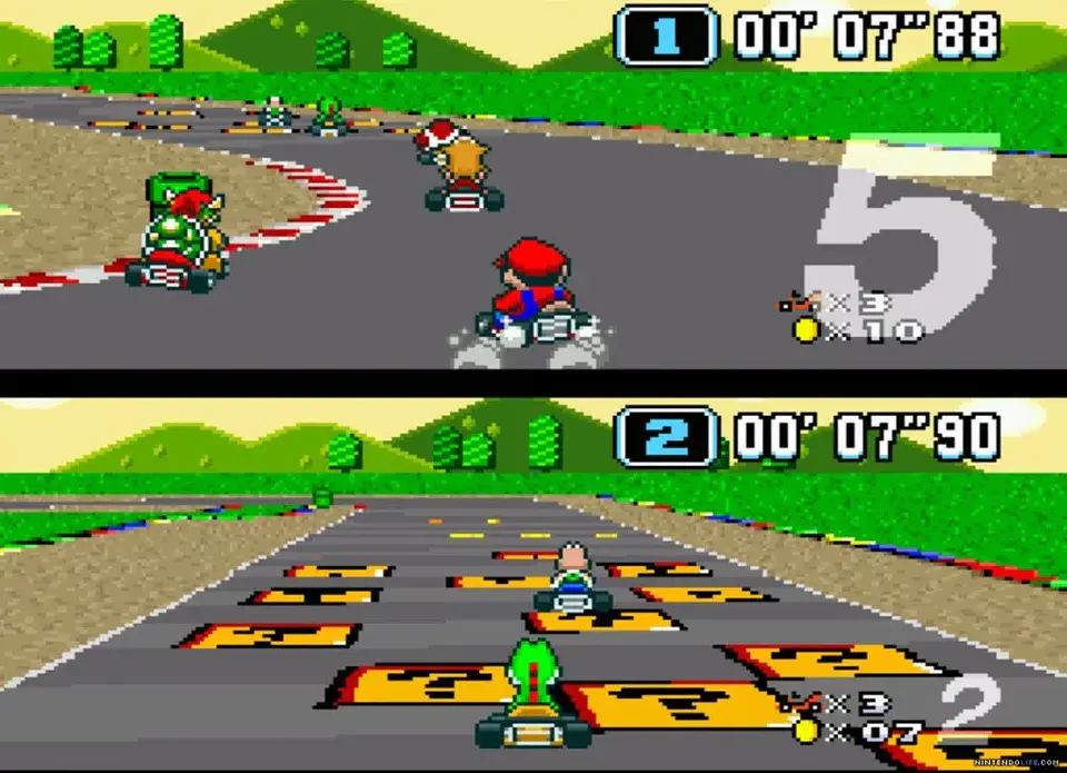 super mario kart 2
