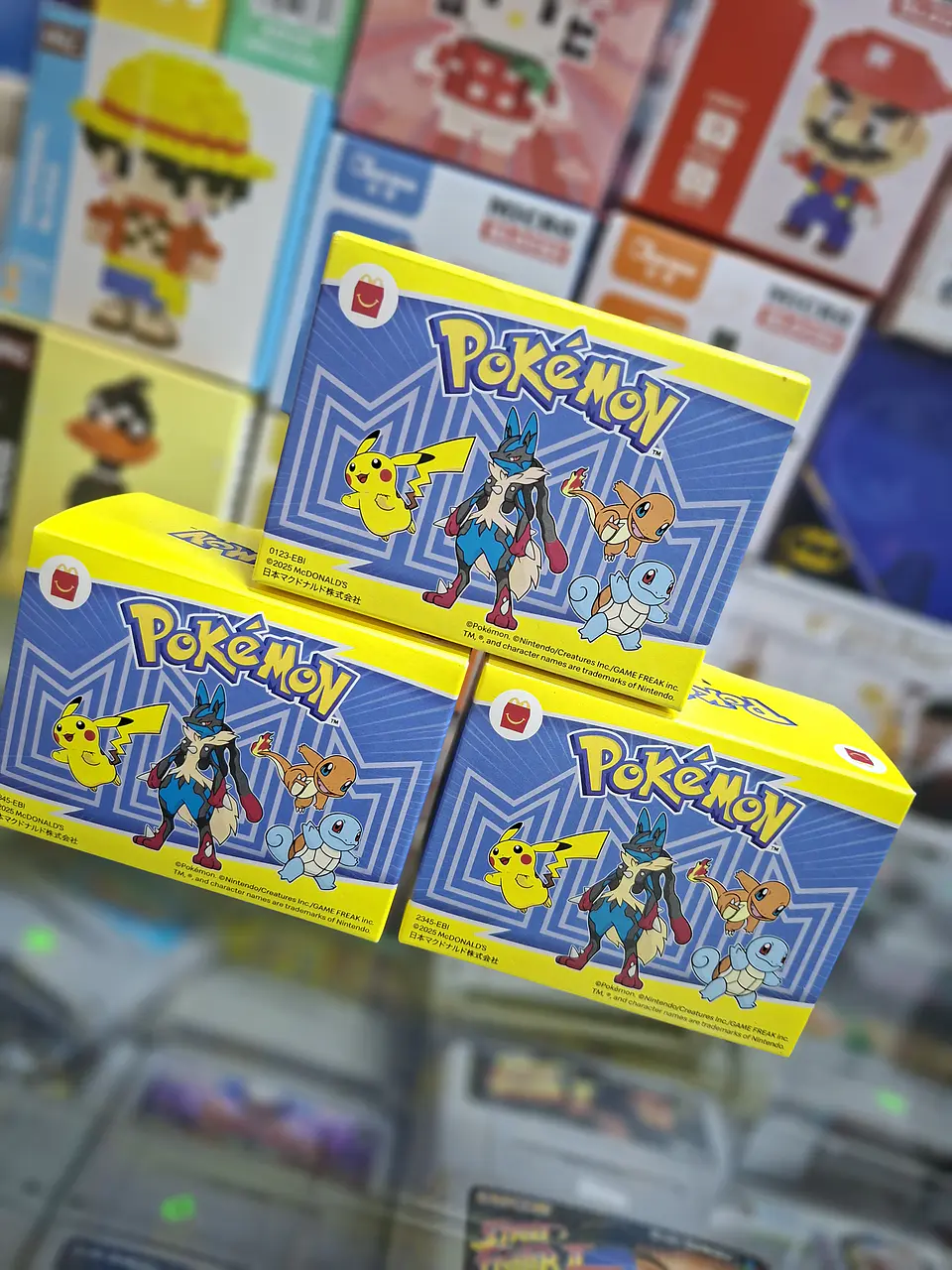 Pokemom Mcdonald en caja 1