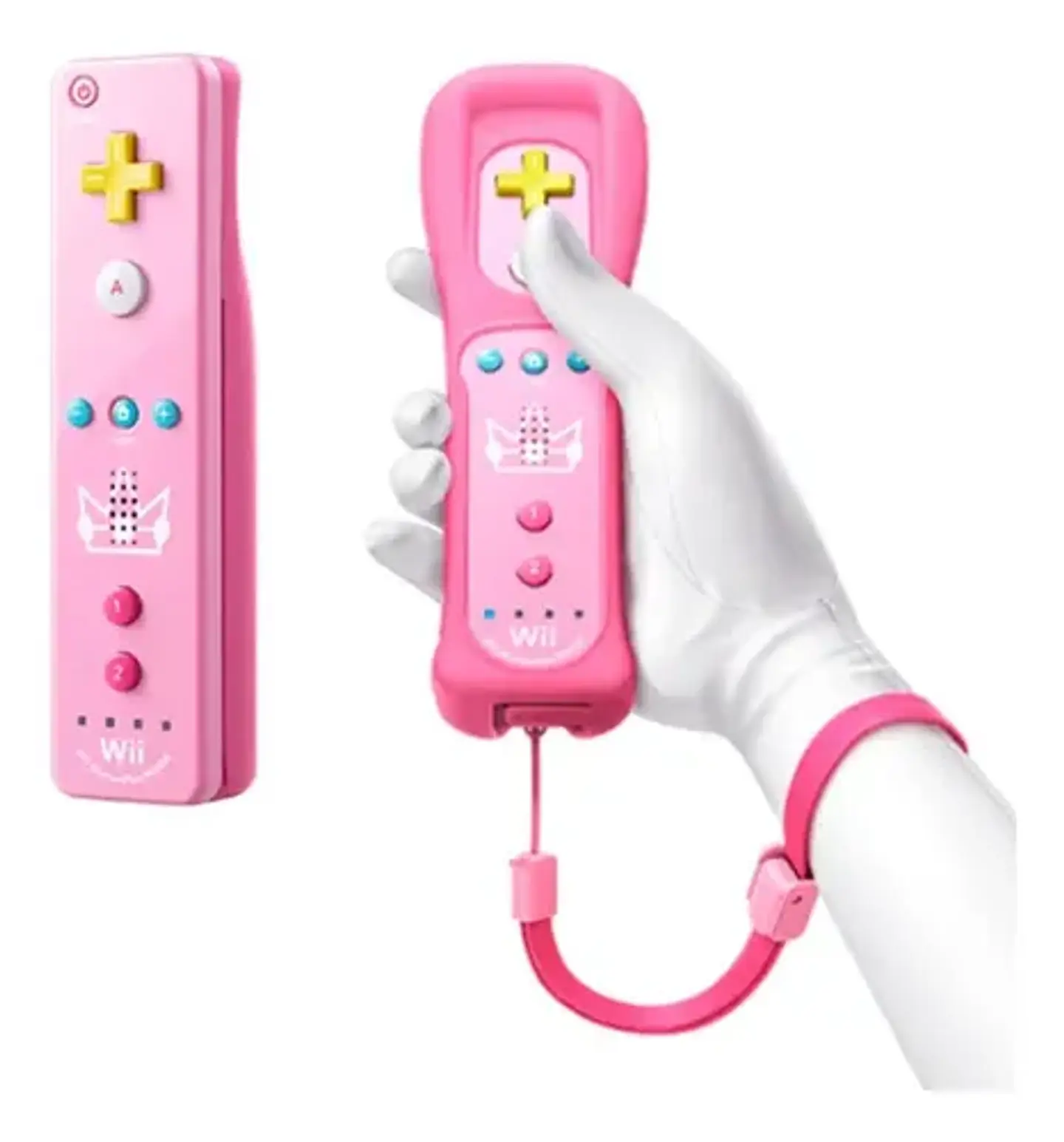 Wii mote Peach  2