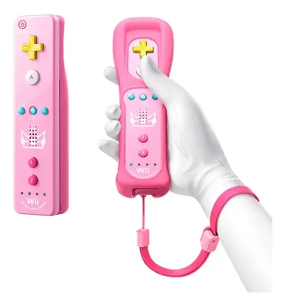 Wii mote Peach  2