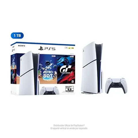 Ps5 Slim con lector  + astro bot / gran turismo
