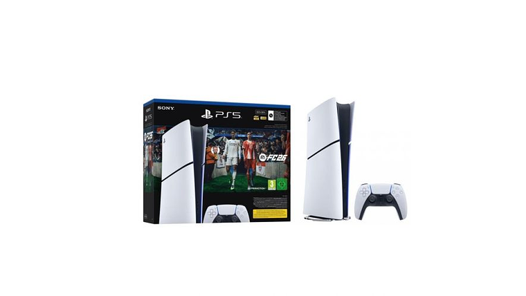 Sony PS5 Slim Digital 825GB D-Chassis com EA Sports FC 26 1