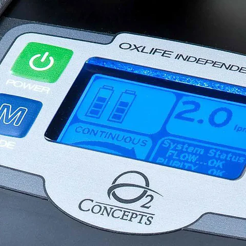 Oxlife Independence - Concentrador de oxígeno portátil.