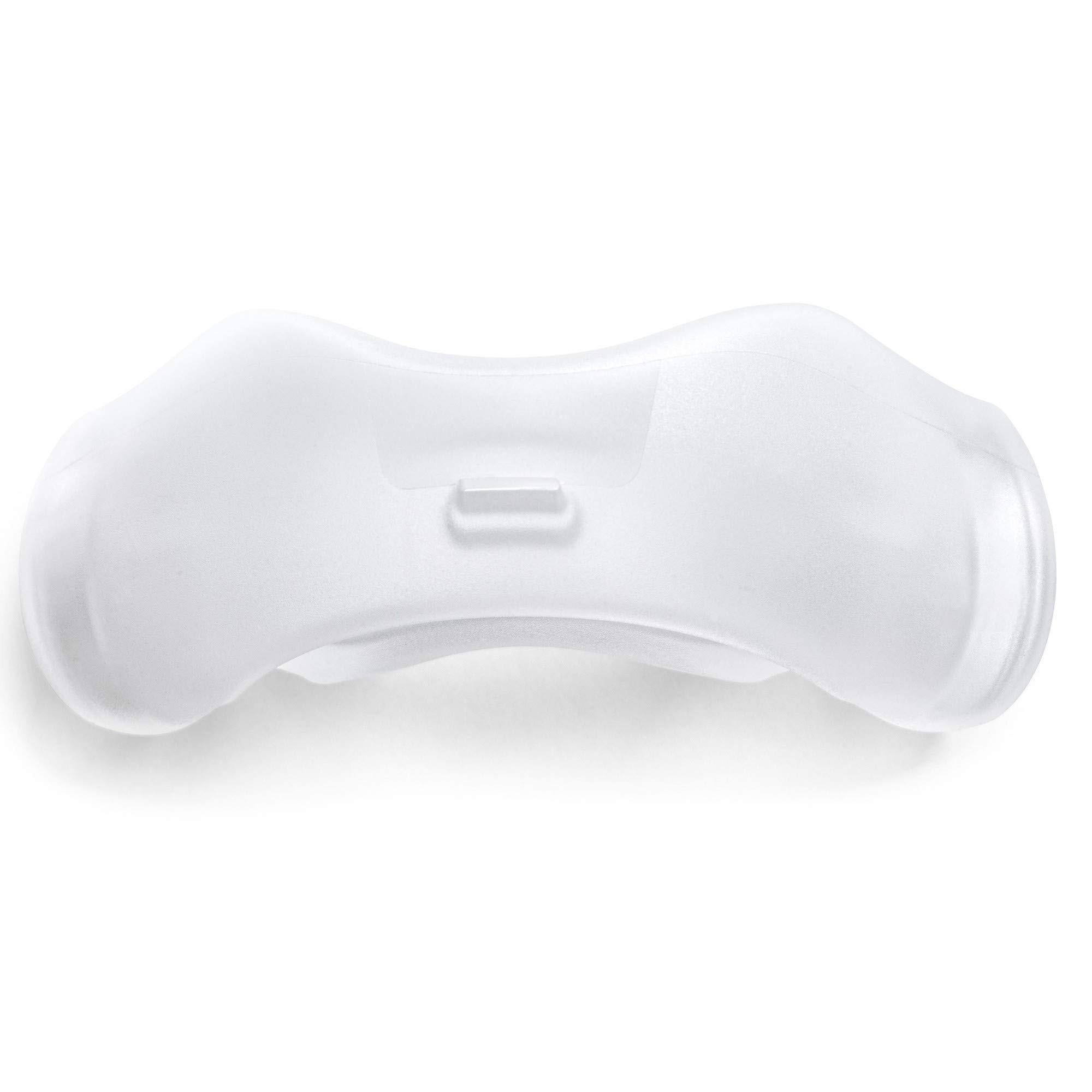 Máscara CPAP nasal Philips Respironics DreamWear debajo de la nariz. 3