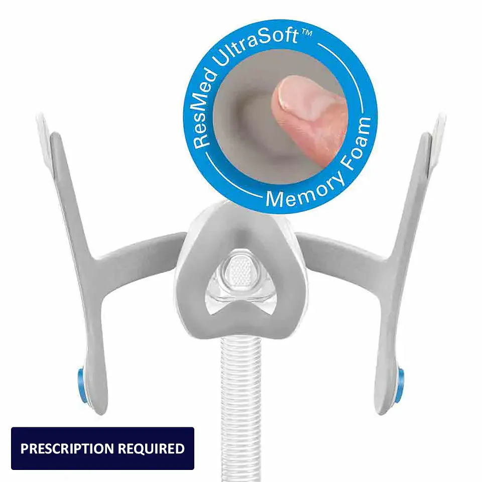 Máscara nasal ResMed AirTouch N20 – Suavidad y confort. 4
