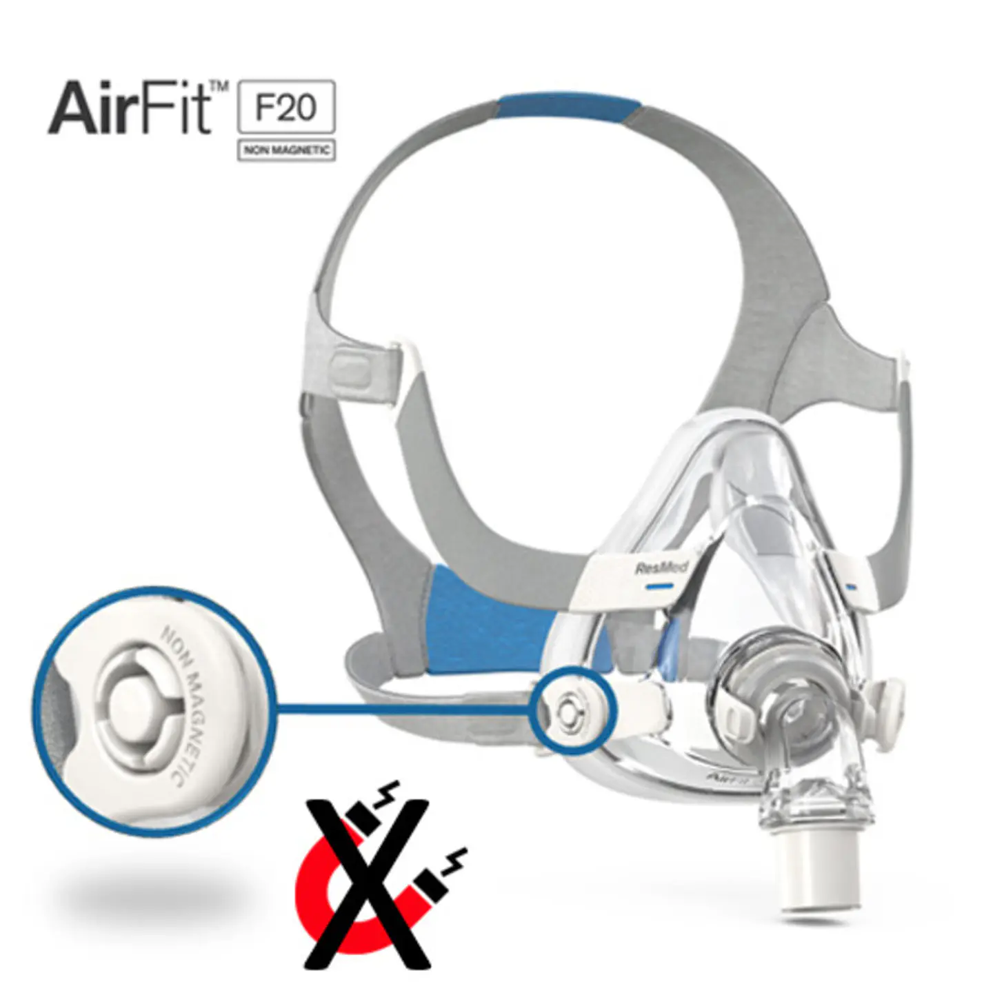MÁSCARA ORONASAL AIRFIT F20 SIN IMANES 1