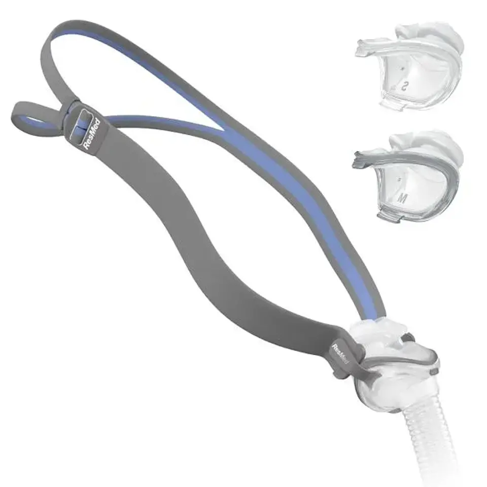 Máscara Nasal AirFit P10 de ResMed – Ligera, silenciosa y cómoda para tu terapia CPAP 1