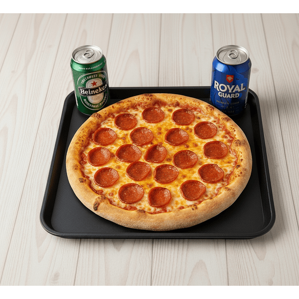 Combo Pizza + Alcoholes