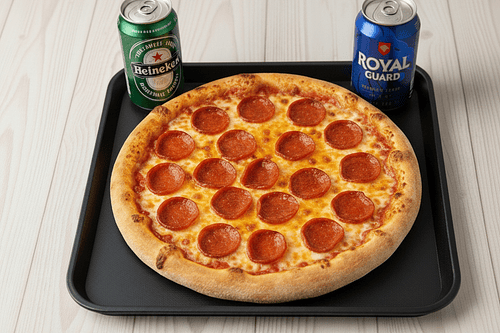 Combo Pizza + Alcoholes