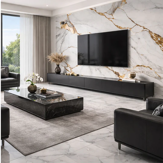 Panel SPC Marmol Dorado