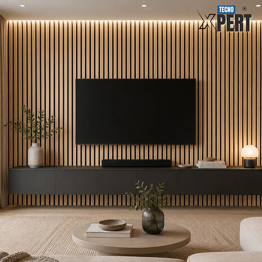 Wall Panel Interior Pino/Negro