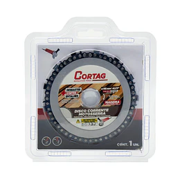 Disco de Corte para Madera Tipo Cadena 115mm  p/esmeril