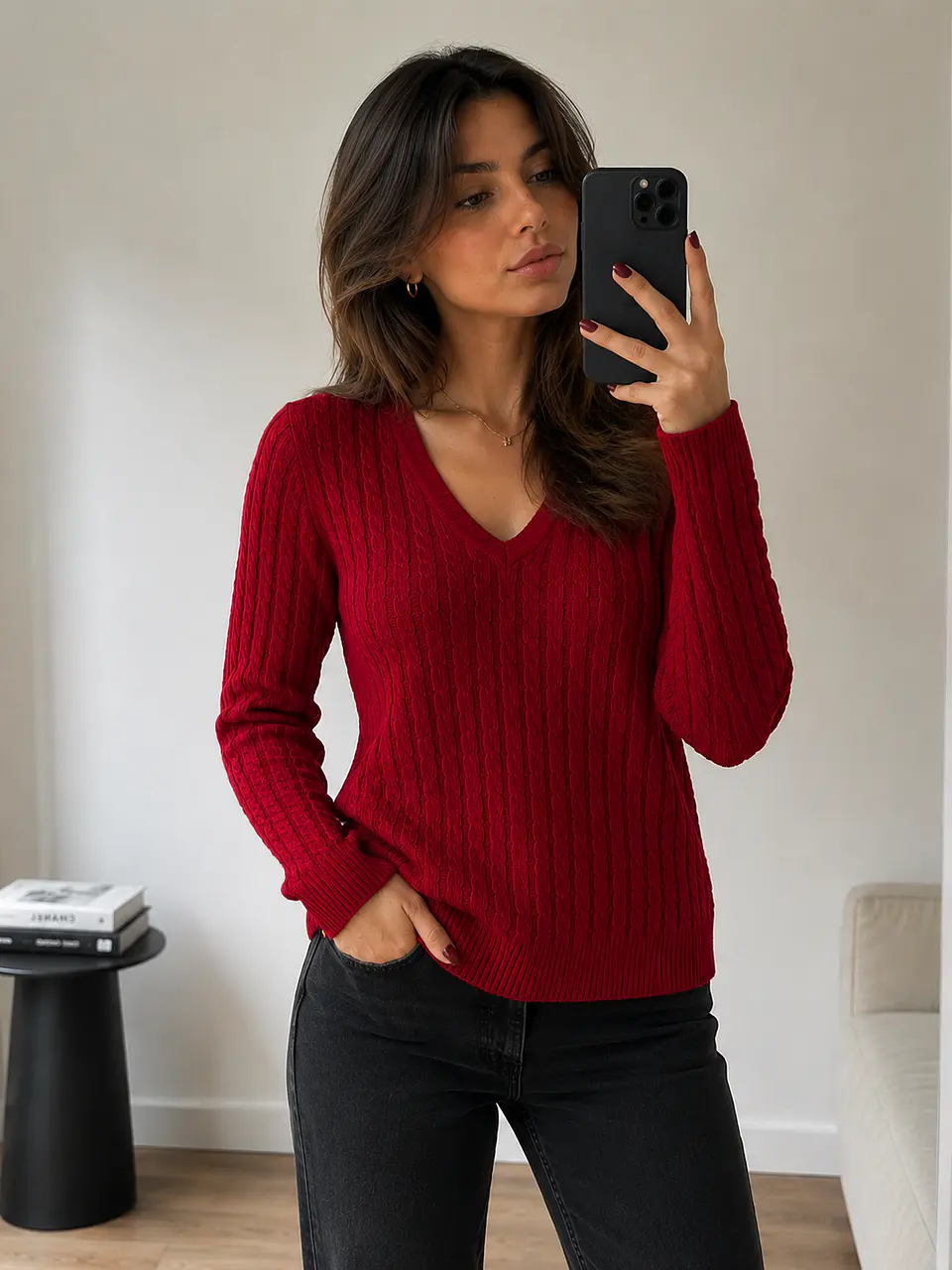 Chaleco trenzado Lauren XL 1