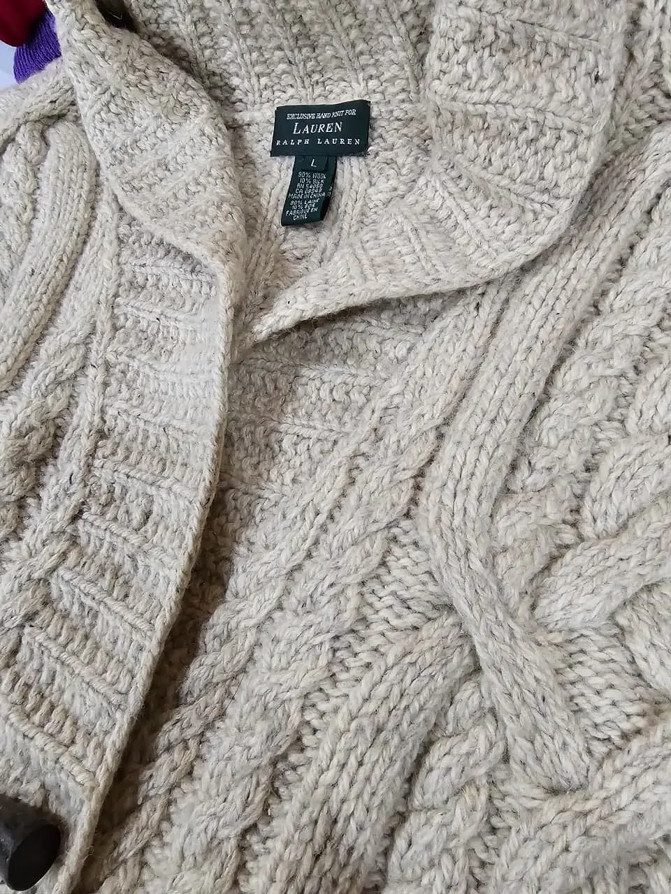 Sweater Lana Lauren RL Talla L 3