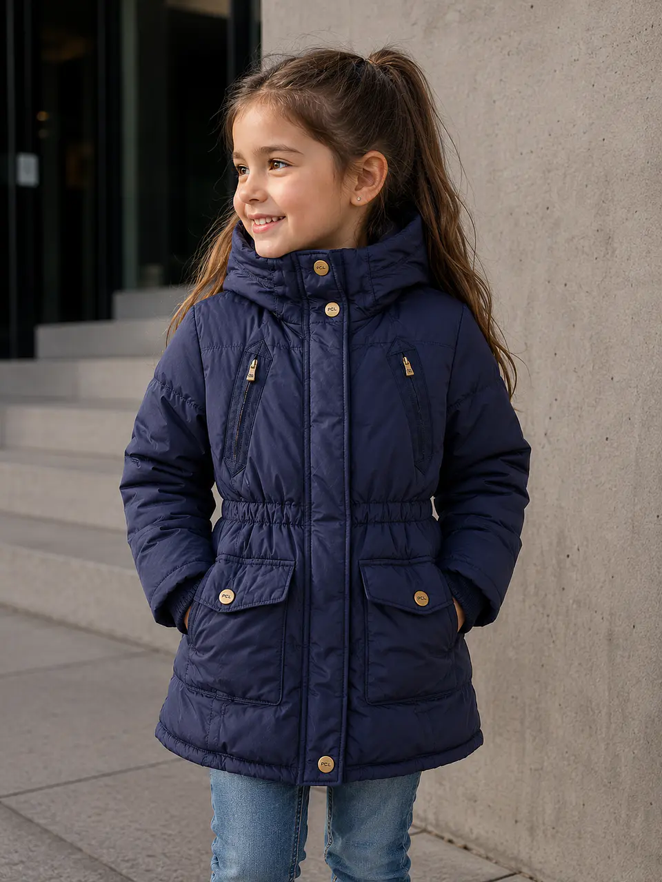 Parka Ralph lauren Niña Talla 6 1