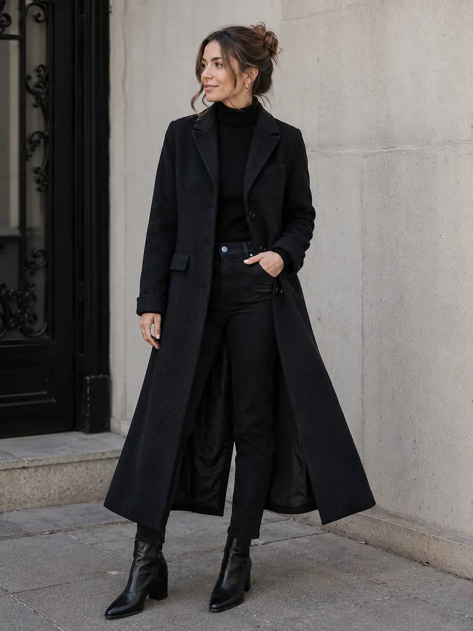 Abrigo Largo Lauren RL Talla 18 1