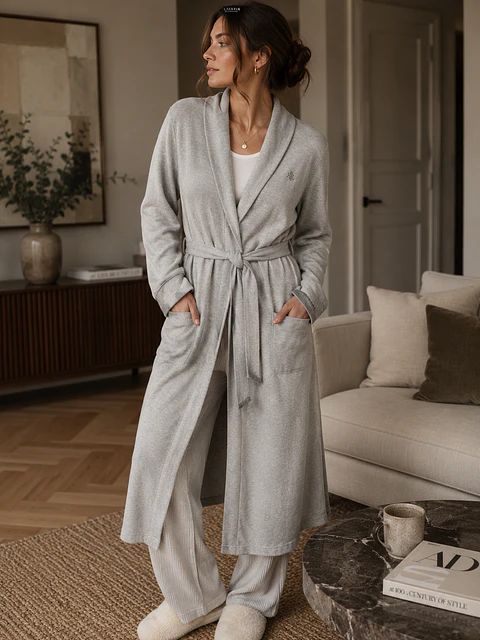 Cardigan largo Lauren Talla L Nuevo