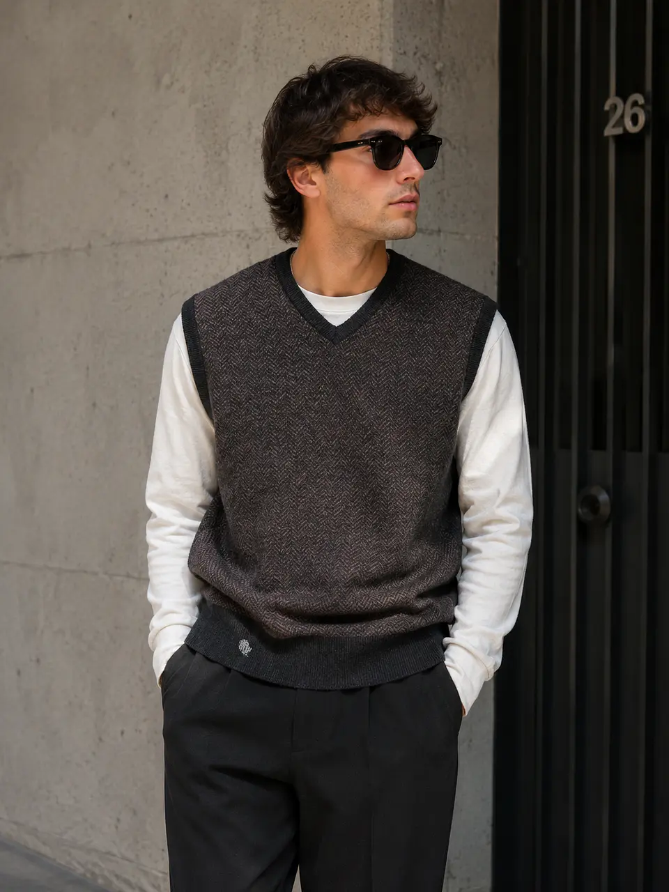 Sweater sin mangas Talla M 1