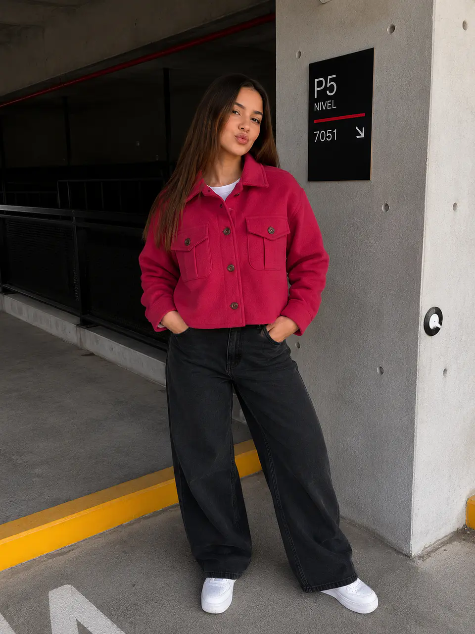 Chaqueta corta Lana Talla PL 1