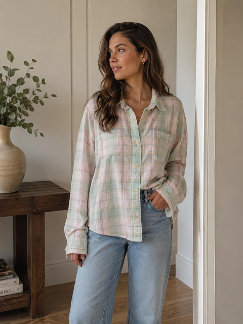 Camisa Lauren Talla L