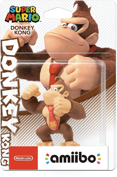  Amiibo Donkey Kong Colección Super Mario Figura Interactiva 