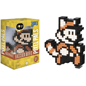 Lampara Pixel Pals Raccoon Mario