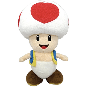 Peluche Toad Rojo