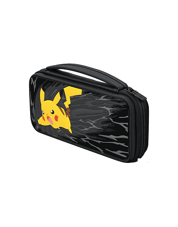 FUNDA PDP DELUXE TRAVEL CASE PIKACHU GREYSCALE -LICENCIA OFICIAL-