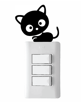 Adhesivo Para Interruptor - Gato