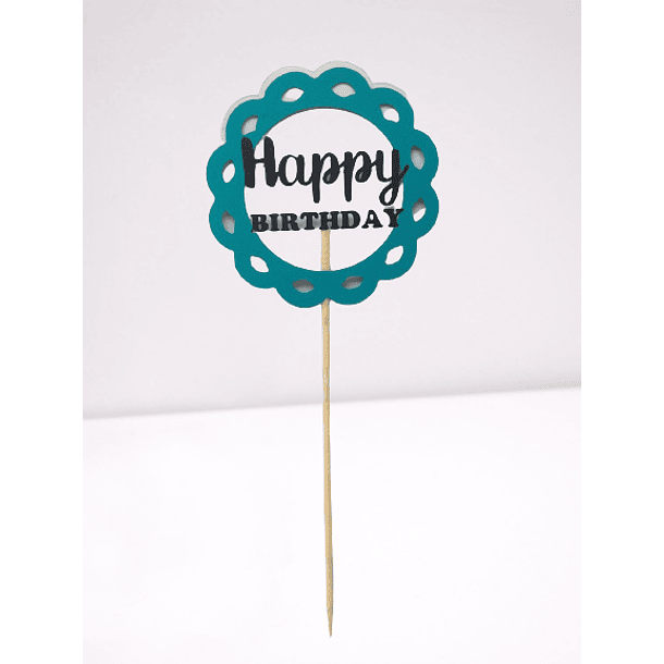 Topper para Torta - Flor 