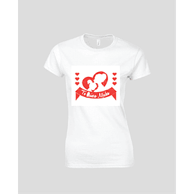 Camiseta Estampada Te quiero Mucho