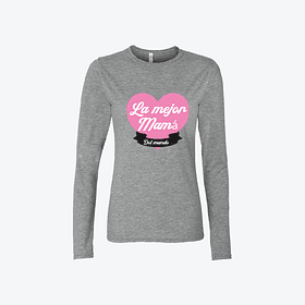 Camibuso Estampado La mejor mamá del mundo