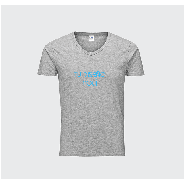 Camiseta Caballero cuello V 