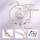 Pulsera de plata fina   2