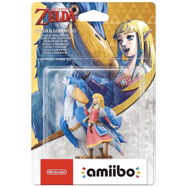  AMIIBO ZELDA Y PELÍCARO FIGURA INTERACTIVA 1