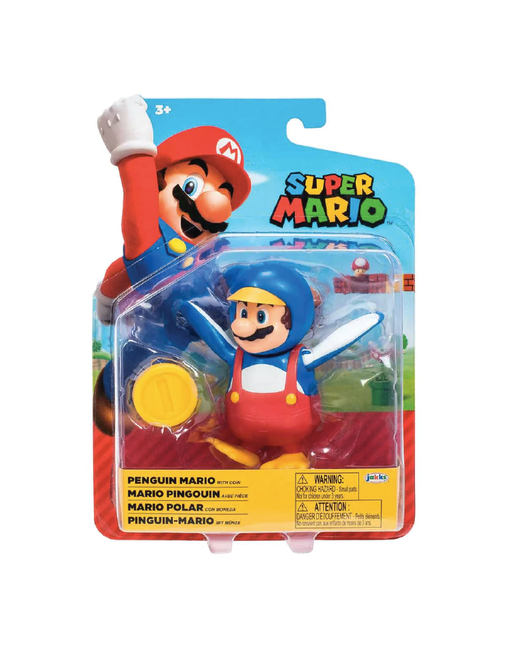  Figura Super Mario Polar Con Moneda